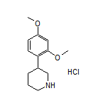 3-(2,4-Dimethoxyphenyl)piperidine Hydrochloride