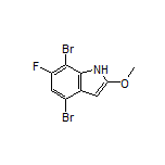 4,7-Dibromo-6-fluoro-2-methoxy-1H-indole