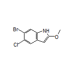 6-Bromo-5-chloro-2-methoxy-1H-indole