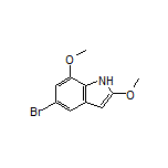 5-Bromo-2,7-dimethoxy-1H-indole