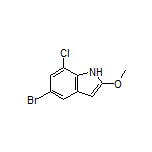 5-Bromo-7-chloro-2-methoxy-1H-indole