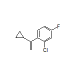 2-Chloro-1-(1-cyclopropylvinyl)-4-fluorobenzene