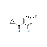 (2-Chloro-4-fluorophenyl)(cyclopropyl)methanone