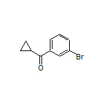 (3-Bromophenyl)(cyclopropyl)methanone