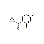 Cyclopropyl(2-fluoro-4-methylphenyl)methanone