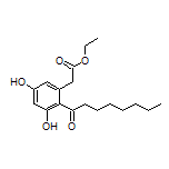 Ethyl 3,5-Dihydroxy-2-octanoylphenylacetate
