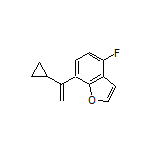 7-(1-Cyclopropylvinyl)-4-fluorobenzofuran