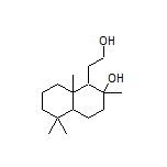 1-(2-Hydroxyethyl)-2,5,5,8a-tetramethyldecahydronaphthalen-2-ol
