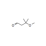 3-Methoxy-3-methylbutanal