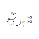 [1-(2,2,2-Trifluoroethyl)-1H-imidazol-2-yl]methanamine Dihydrochloride