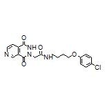 N-[4-(4-Chlorophenoxy)butyl]-2-[1,4-dioxo-1,2-dihydropyrido[3,4-d]pyridazin-3(4H)-yl]acetamide