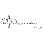 N-[4-(4-Chlorophenoxy)butyl]-2-[1,4-dioxo-3,4-dihydrophthalazin-2(1H)-yl]acetamide