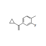 4-(1-Cyclopropylvinyl)-2-fluoro-1-methylbenzene