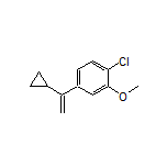 1-Chloro-4-(1-cyclopropylvinyl)-2-methoxybenzene