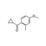 Cyclopropyl(4-methoxy-2-methylphenyl)methanone