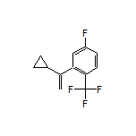 2-(1-Cyclopropylvinyl)-4-fluoro-1-(trifluoromethyl)benzene