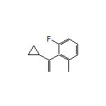 2-(1-Cyclopropylvinyl)-1-fluoro-3-methylbenzene