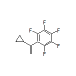 1-(1-Cyclopropylvinyl)-2,3,4,5,6-pentafluorobenzene