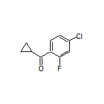 (4-Chloro-2-fluorophenyl)(cyclopropyl)methanone