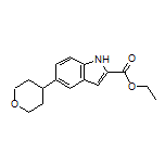 Ethyl 5-(Tetrahydro-2H-pyran-4-yl)-1H-indole-2-carboxylate