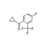 Cyclopropyl[4-fluoro-2-(trifluoromethyl)phenyl]methanone