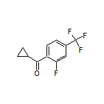 Cyclopropyl[2-fluoro-4-(trifluoromethyl)phenyl]methanone