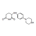 3-[[4-(1-Piperazinyl)phenyl]amino]piperidine-2,6-dione