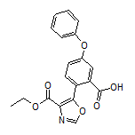 2-[4-(Ethoxycarbonyl)-5-oxazolyl]-5-phenoxybenzoic Acid