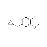 4-(1-Cyclopropylvinyl)-1-fluoro-2-methoxybenzene