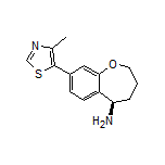 (R)-8-(4-Methyl-5-thiazolyl)-2,3,4,5-tetrahydrobenzo[b]oxepin-5-amine