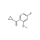 1-(1-Cyclopropylvinyl)-4-fluoro-2-methoxybenzene