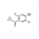 1-Bromo-4-(1-cyclopropylvinyl)-2,5-difluorobenzene