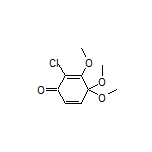 2-Chloro-3,4,4-trimethoxycyclohexa-2,5-dienone