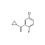 4-Chloro-2-(1-cyclopropylvinyl)-1-fluorobenzene