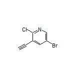 5-Bromo-2-chloro-3-ethynylpyridine