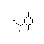 Cyclopropyl(2-fluoro-5-methylphenyl)methanone