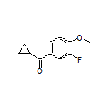 Cyclopropyl(3-fluoro-4-methoxyphenyl)methanone