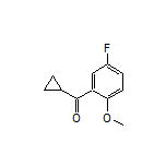 Cyclopropyl(5-fluoro-2-methoxyphenyl)methanone