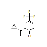 1-Chloro-2-(1-cyclopropylvinyl)-4-(trifluoromethyl)benzene