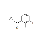 Cyclopropyl(3-fluoro-2-methylphenyl)methanone