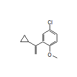 4-Chloro-2-(1-cyclopropylvinyl)-1-methoxybenzene