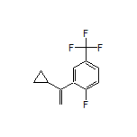 2-(1-Cyclopropylvinyl)-1-fluoro-4-(trifluoromethyl)benzene