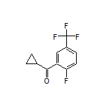 Cyclopropyl[2-fluoro-5-(trifluoromethyl)phenyl]methanone