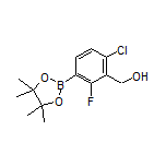 4-Chloro-2-fluoro-3-(hydroxymethyl)phenylboronic Acid Pinacol Ester