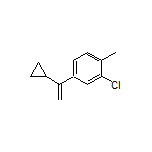 2-Chloro-4-(1-cyclopropylvinyl)-1-methylbenzene