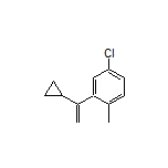 4-Chloro-2-(1-cyclopropylvinyl)-1-methylbenzene