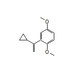 2-(1-Cyclopropylvinyl)-1,4-dimethoxybenzene