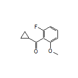 Cyclopropyl(2-fluoro-6-methoxyphenyl)methanone