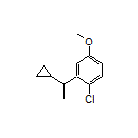 1-Chloro-2-(1-cyclopropylvinyl)-4-methoxybenzene