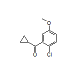 (2-Chloro-5-methoxyphenyl)(cyclopropyl)methanone